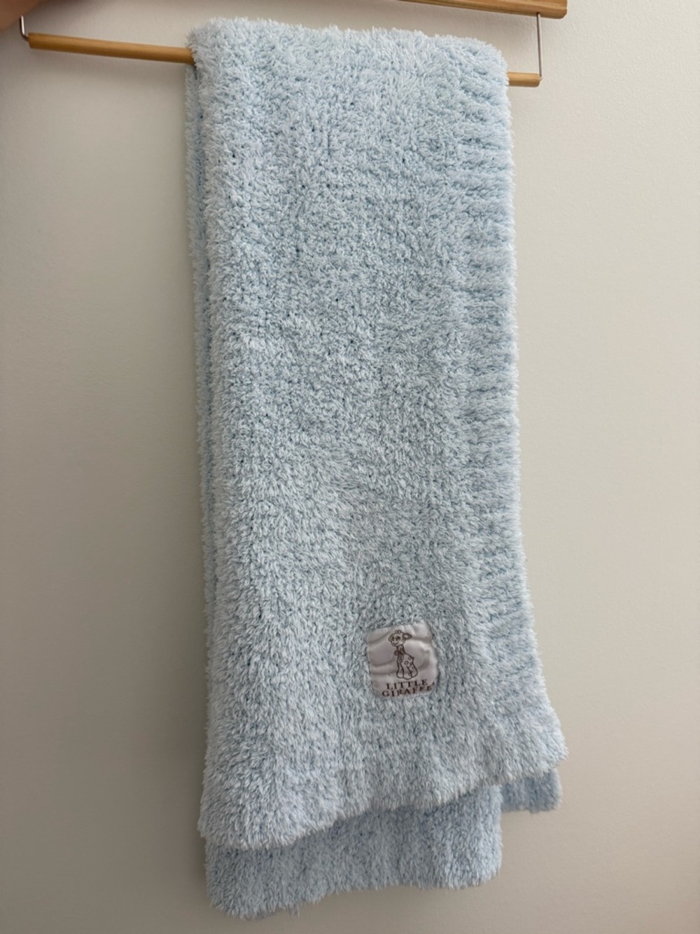 Little Giraffe Chenille Knit Blanket